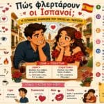 15 ισπανικές εκφράσεις για φλερτ και γνωριμία. 🇪🇸💘