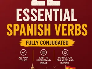 22 Essential Spanish Verbs